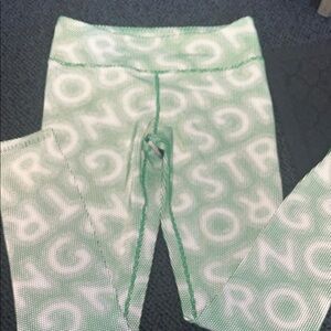 Green STRONG Leggings